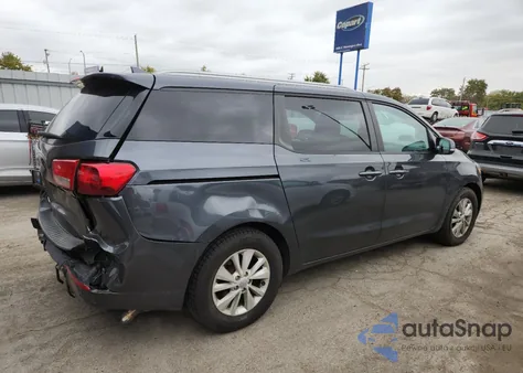 2017 Kia Sedona Lx from USA, damaged, VIN KNDMB5C15H6254843